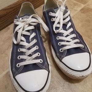 Navy Blue Converse All Stars